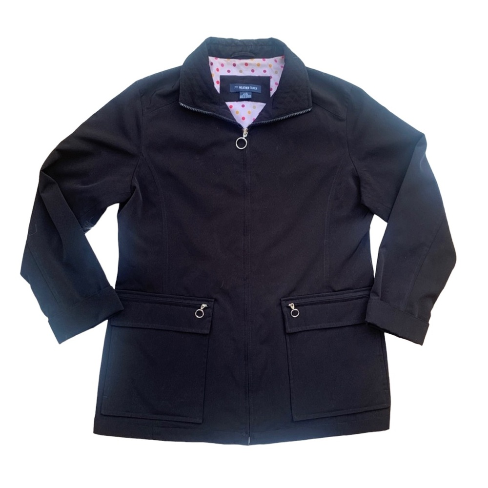 Weather Tamer Women’s Black Jacket Size Large